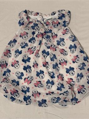 ✨ 3 for $15 Disney Baby Minnie Mouse Dress 0-3 Months Hearts Sleeveless